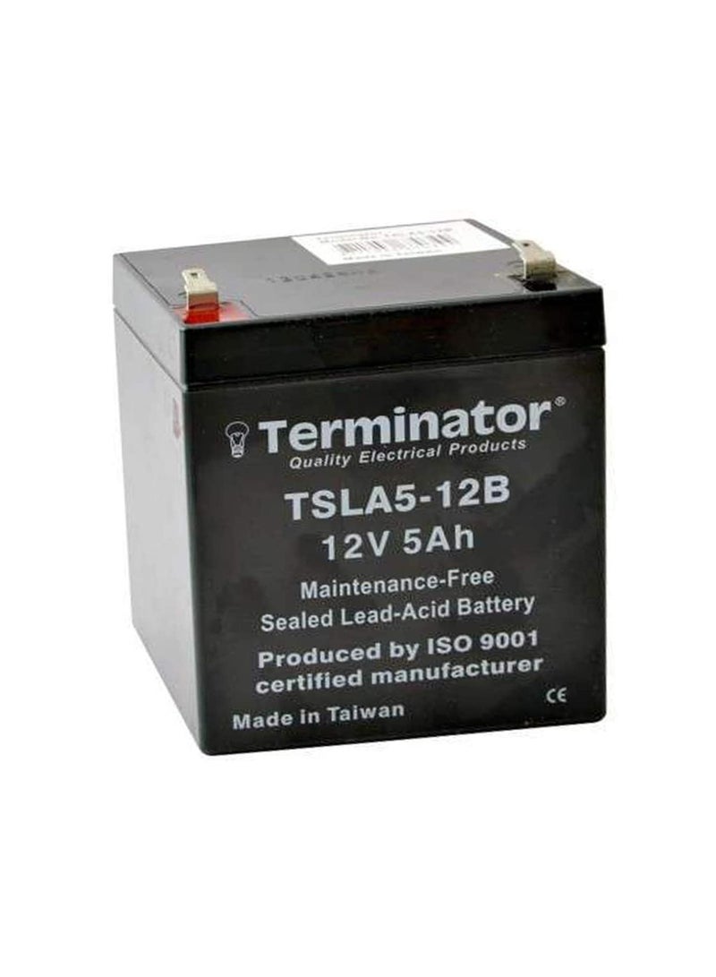 Terminator TERMINATOR RECHARGEABLE SEALED LEAD ACID BATTERY 12V 5Ah - Image 3