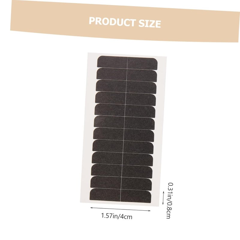 10 Sheets Human Hair Tape Goopatch Tape Hair Extensions Double-Sided Adhesive - Image 2
