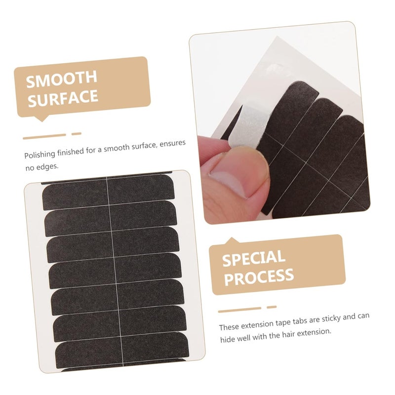 10 Sheets Human Hair Tape Goopatch Tape Hair Extensions Double-Sided Adhesive - Image 4