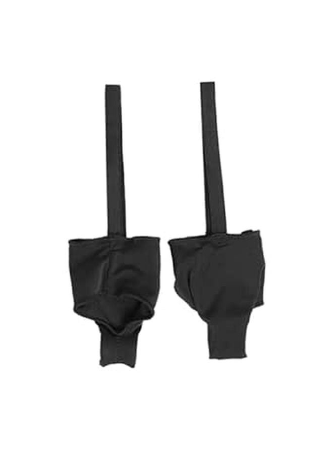 2 Pcs Adjustable Bunion Splint Black M Size Hallux Valgus Corrector For Adult Men Women - Image 1