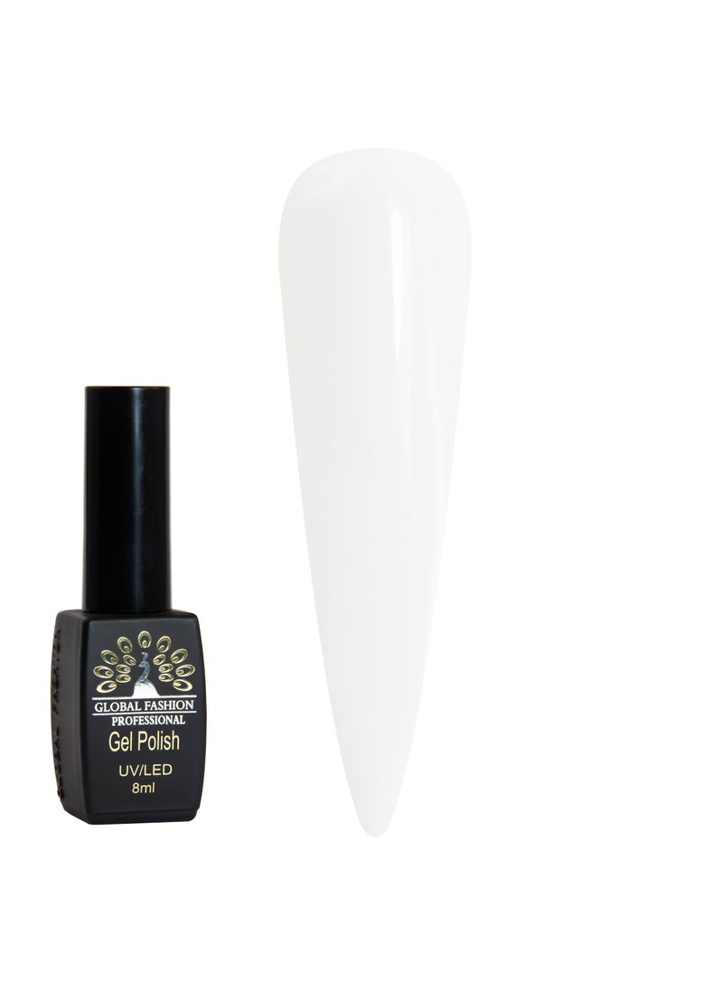 GLOBAL FASHION Global Fashion Black Elite Gel Polish | 132 Colors of Long-Lasting Elegance - 8ml | 175  - Image 1