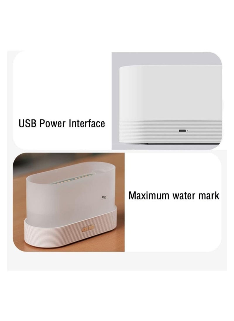 ELTRAZONE Essential Oil Diffuser with Flame Light 180mL Aromatherapy Mist Humidifier Quiet Aroma Air Diffusers with Auto Shut Off Protection  - Image 5