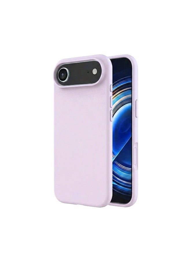 موبكوس جراب Mobcos iPhone 17 Air الأرجواني بشعار Elite، مصنوع من السيليكون الفاخر، مزود بخاصية الشحن اللاسلكي المغناطيسي | ملمس ناعم كالحرير | حماية فائقة ضد الصدمات بمعايير عسكرية | توافق مغناطيسي قوي | غطاء أنيق ونحيف - Image 1