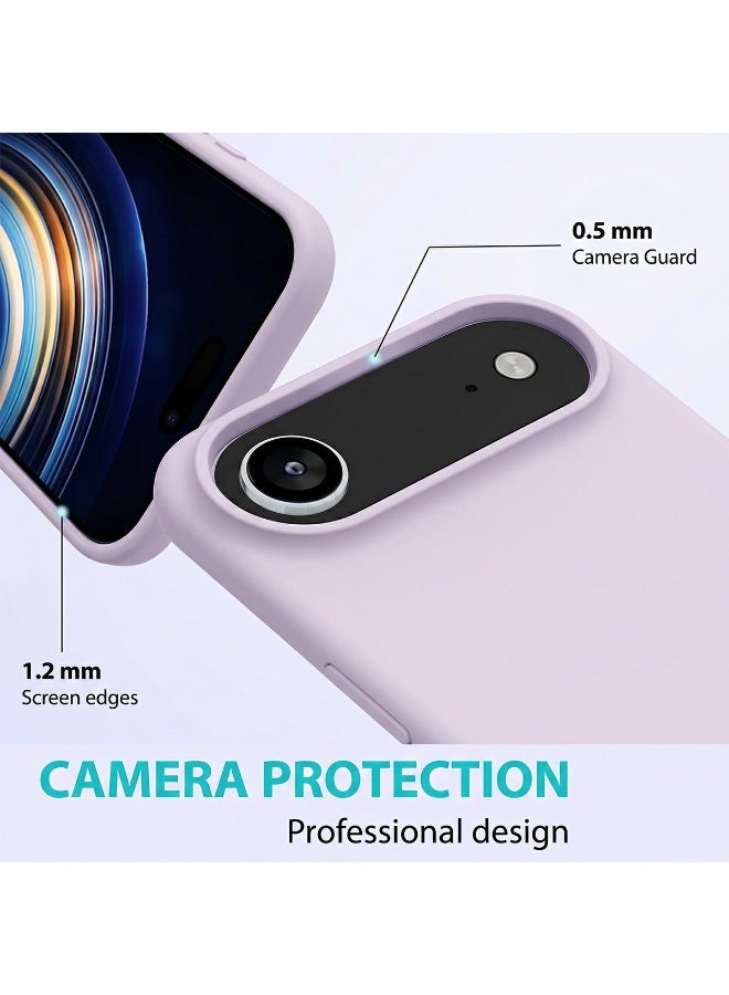 موبكوس جراب Mobcos iPhone 17 Air الأرجواني بشعار Elite، مصنوع من السيليكون الفاخر، مزود بخاصية الشحن اللاسلكي المغناطيسي | ملمس ناعم كالحرير | حماية فائقة ضد الصدمات بمعايير عسكرية | توافق مغناطيسي قوي | غطاء أنيق ونحيف - Image 3