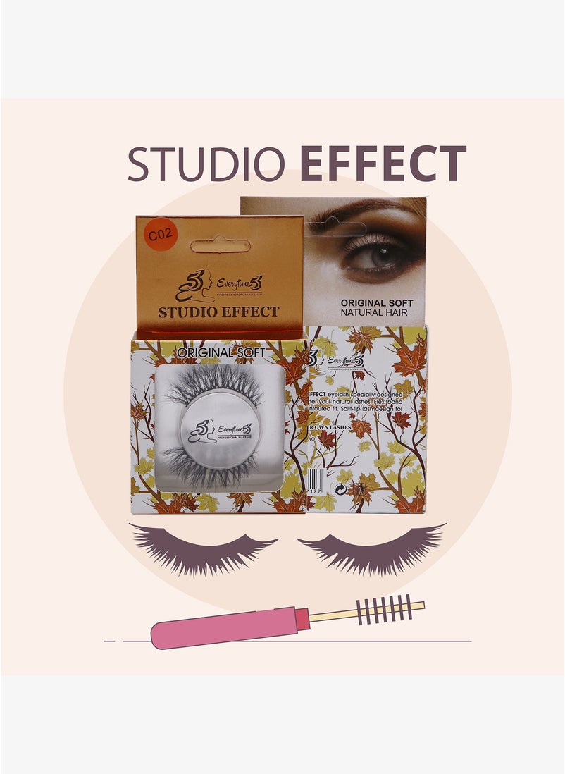 Everytime53 Everytime53 Women's Studio Effect False Eyelashes - C02  - Image 4