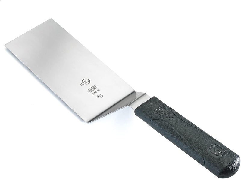 Mercer Culinary Millennia Turner/Spatula, 6 Inch x 3 Inch Blade, Black Handle User friendly optimized build - Image 2