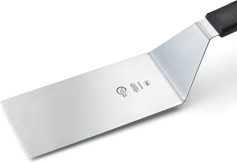 Mercer Culinary Millennia Turner/Spatula, 6 Inch x 3 Inch Blade, Black Handle User friendly optimized build - Image 3