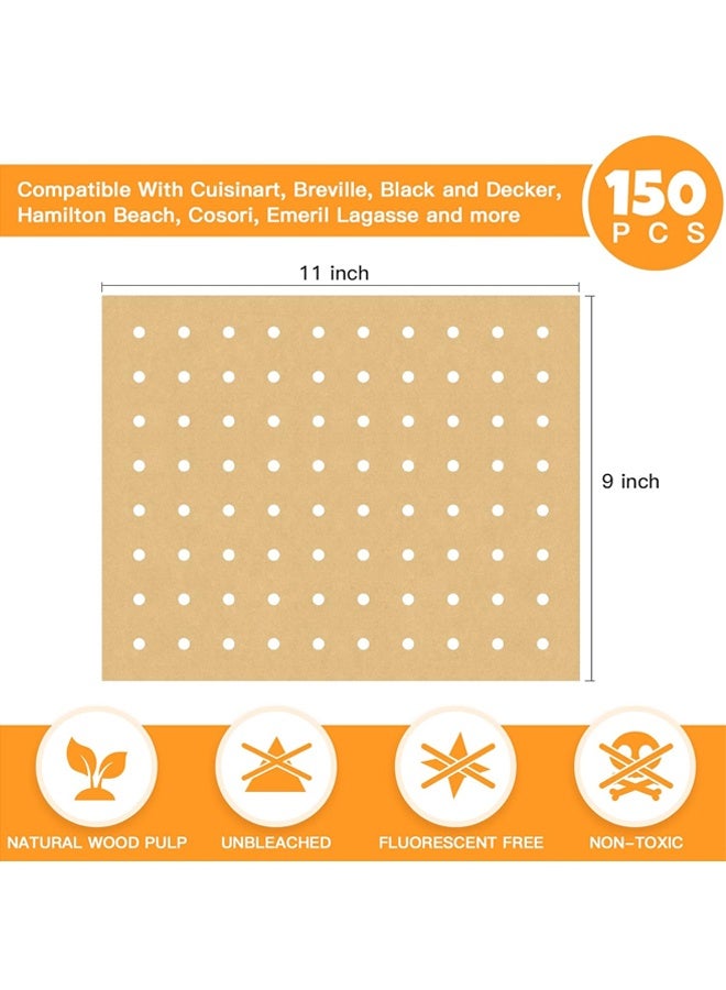 100PCS مقلاة الهواء التخلص من رقائق الورق لمحمص فرن الهواء مقلاة - Image 2