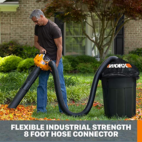 WORX WA4054.2 LeafPro Leaf Collection System for WORX Blower/Vac with up to a 5” Diameter Tube - Image 3