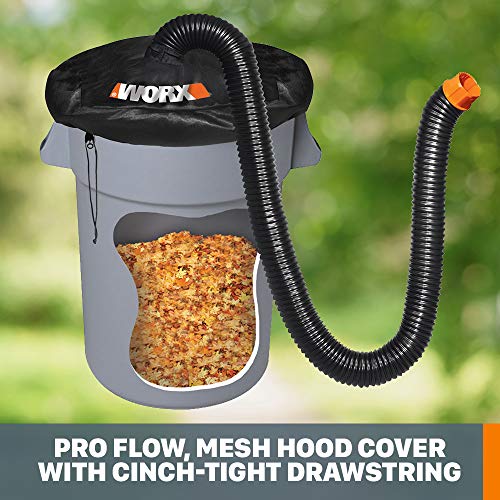 WORX WA4054.2 LeafPro Leaf Collection System for WORX Blower/Vac with up to a 5” Diameter Tube - Image 5