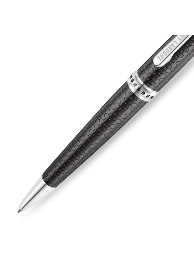 Guy Laroche Romeo Gunmetal Pen with Stainless Steel Trims - Image 3