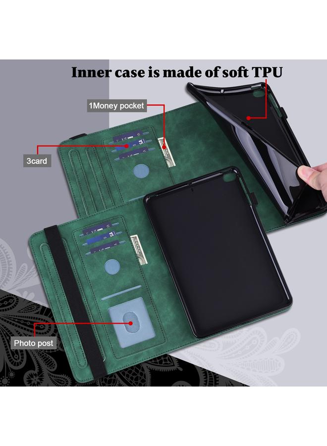 S-TOP Case For Lenovo Tab M9 Lace Flower Embossing Pattern Leather Tablet Case - Image 4