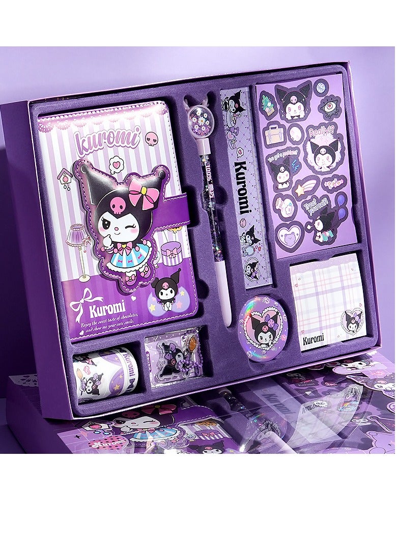 عام سانريو كتيب مجموعة Kulomi كتيب هدية مربع الأطفال والفتيات هدايا أدوات قصب المواد هدية حزمة - Image 1