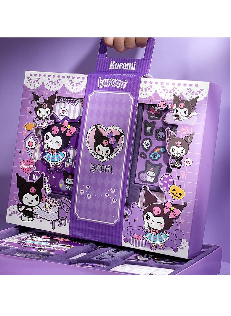 عام سانريو كتيب مجموعة Kulomi كتيب هدية مربع الأطفال والفتيات هدايا أدوات قصب المواد هدية حزمة - Image 2