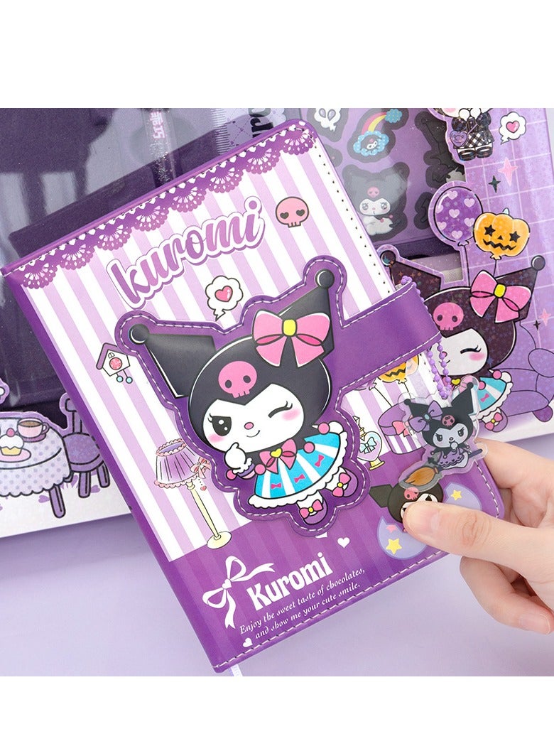 عام سانريو كتيب مجموعة Kulomi كتيب هدية مربع الأطفال والفتيات هدايا أدوات قصب المواد هدية حزمة - Image 3
