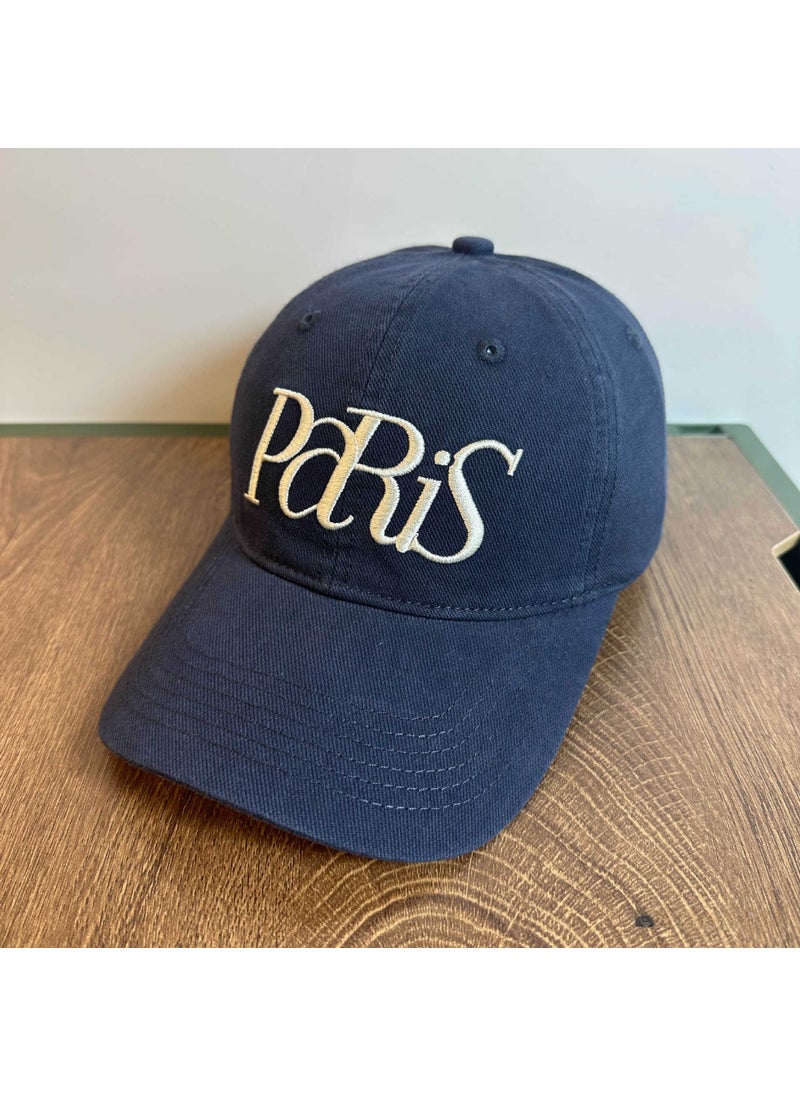 Generic PaRiS Embroidered Hip Hop Baseball Cap Adjustable Spring Summer Red  - Image 2