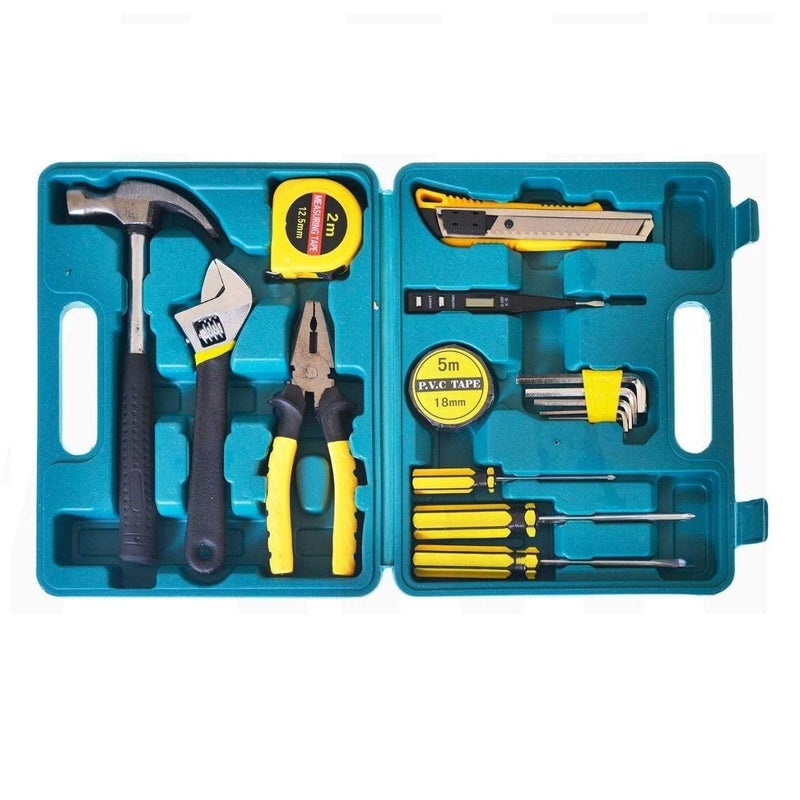 GETHOME Gethome Portable Tool Kit Set for Maintenance and Emergency Uses Hand Tool Kit Uses For Home Office Etc 16 PCS  - Image 5