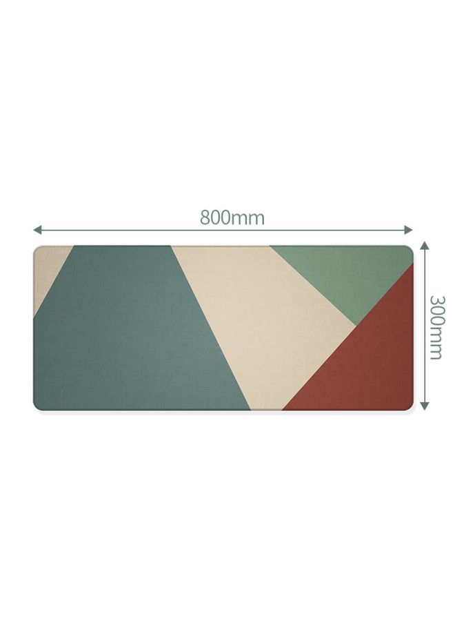 BURAQ YINDIAO Large Rubber Mouse Pad Anti-skid Gaming Office Desk Pad Keyboard Mat, Size: 800x300mm (Geometry)  - Image 2