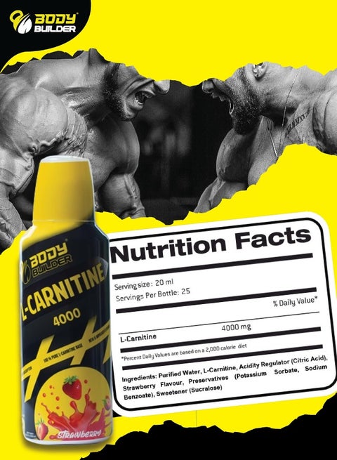 l carnitine 4000 L- CARNITINE 4000MG LIQUID – RAWSOME PHARM main image 0