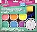 Scribbles Finger Paint Roller Kit Kid Safe Permanent Fabric Paint Washes Off Skin 6 Neon Colors - Image 3