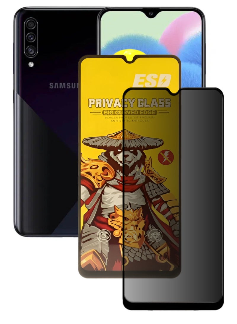 ESD Tempered Dustproof Privacy Glass Screen Protector Compatible For Samsung Galaxy A30s - Image 1