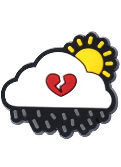 Excefore Cloud Shoe Charms Weather, 25PCS Sun Shoes Charms Rain PVC Tornado Cute Lightning Clog Pins Accessories Party Favors Birthday Gifts Holidays Decoration for Boys Women Girls  - Image 5