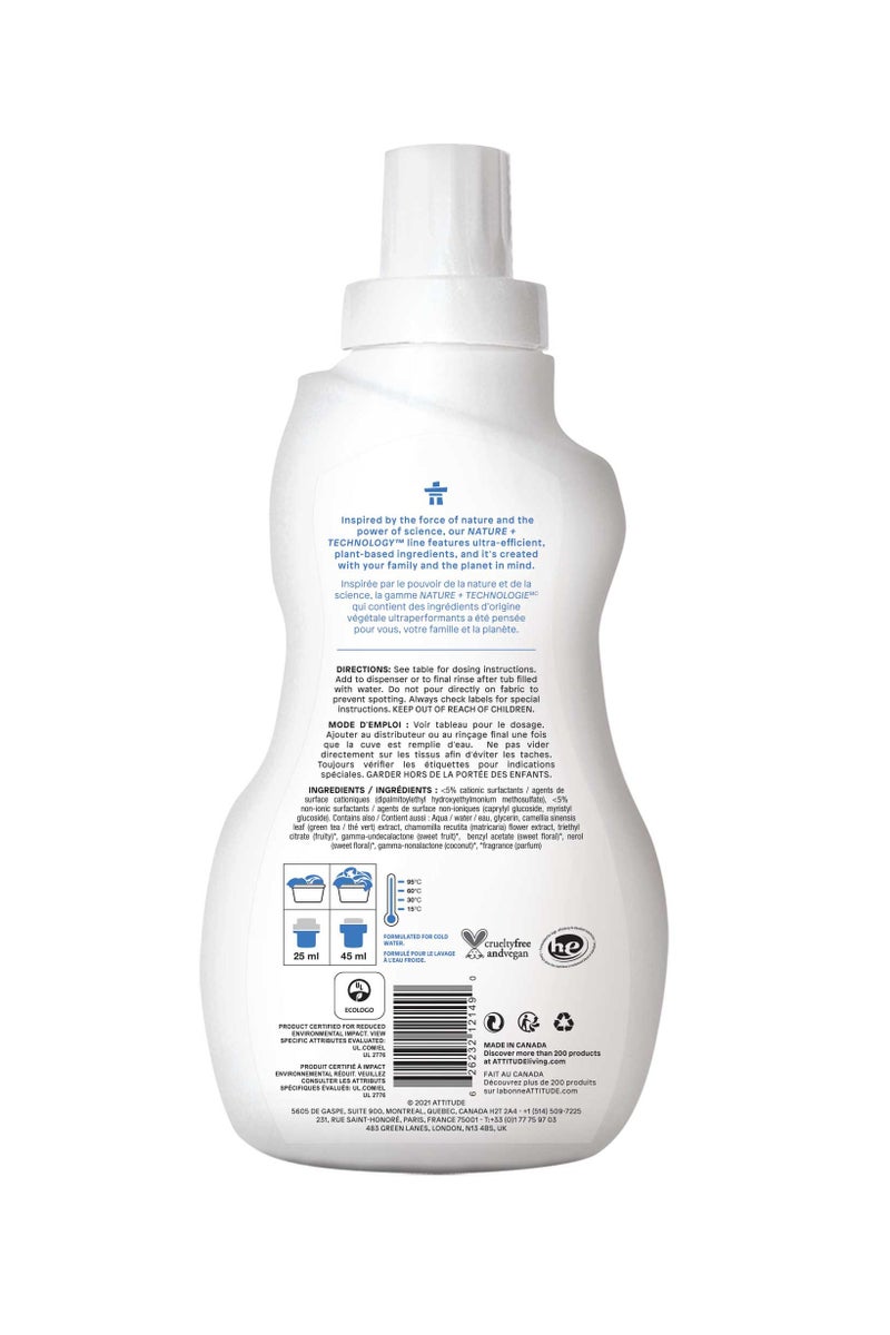 Attitude Little Ones Fabric Softener - Soothing Chamomille Night - 40 Loads - Image 2