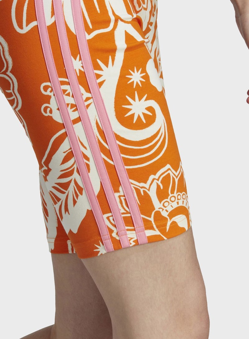 Adidas X Farm Rio Bike Shorts  - Image 3