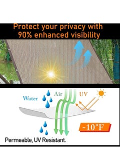 Bluejw Outdoor Sunshade Net Encrypted Thickened Wrapped Perforated 3X4M Sunshade And Sun Protection Net  - Image 4