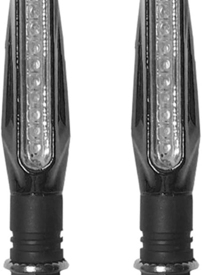 Universal Motorcycle Sequential Turn Signal Lights 8PCS Dynamic Flowing LED Blinker - Image 1