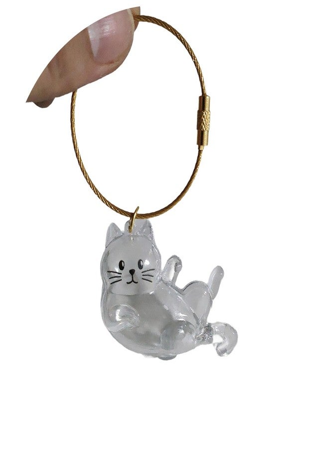 MERISHOPP Kitty Keychain Unique Compact Cat Memorial Gift Pet Hair Collector Keychain Style G|Collectibles|Pez, Keychains, Promo Glasses|Keychains|Modern (1970-Now) - Image 5