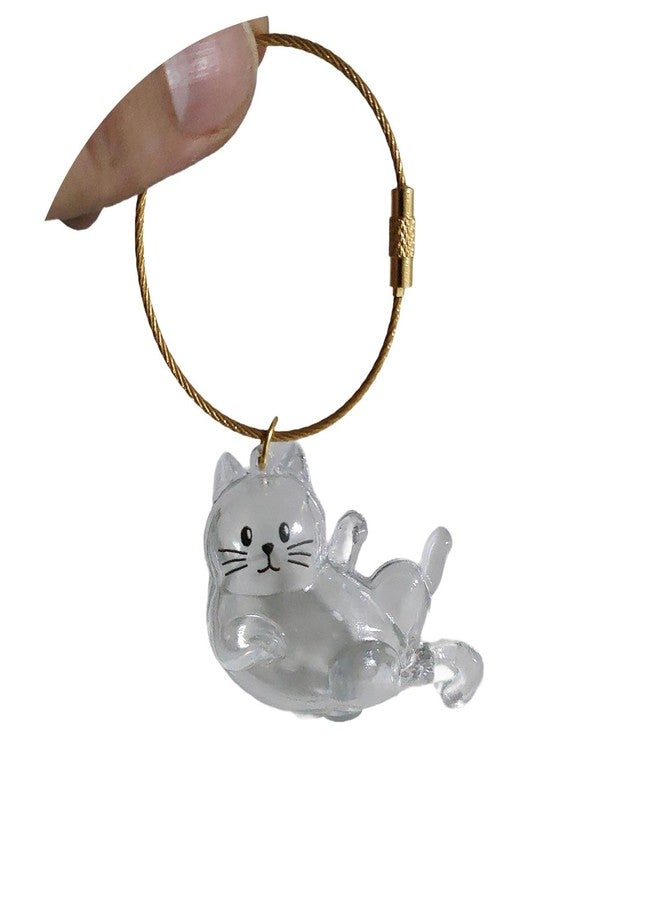 MERISHOPP Kitty Keychain Unique Compact Cat Memorial Gift Pet Hair Collector Keychain Style G|Collectibles|Pez, Keychains, Promo Glasses|Keychains|Modern (1970-Now) - Image 1