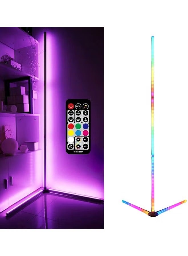 Raxoom Remote Control LED Light Corner Lamp Multicolour - Image 1