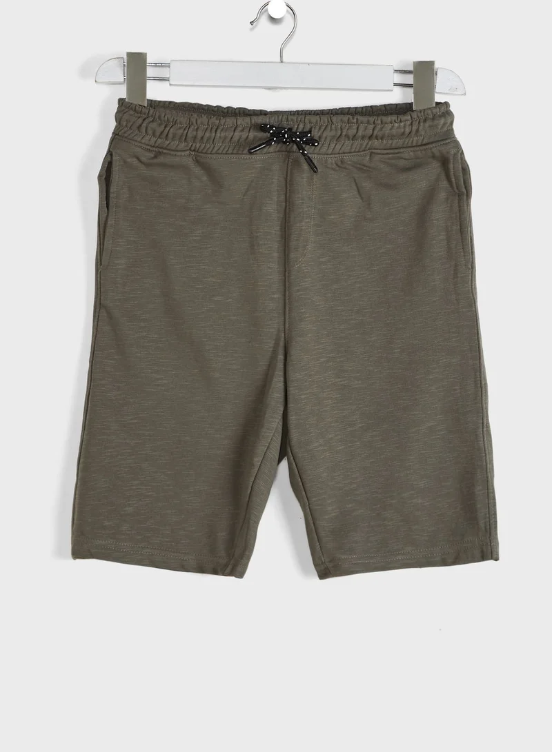 Ripples Youth Solid Shorts