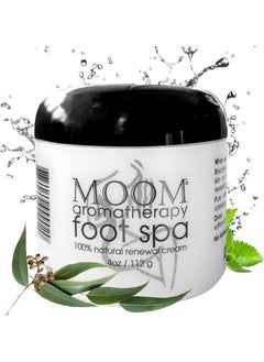 MOOM MOOM Foot Spa Cream – 100% Natural Foot Renewal, foot cream infused with Essential Oils for Soft, Smooth Feet, Aromatherapy Moisturizer for Dry, Cracked Heels,Feet,Knees,Elbows,Hands 