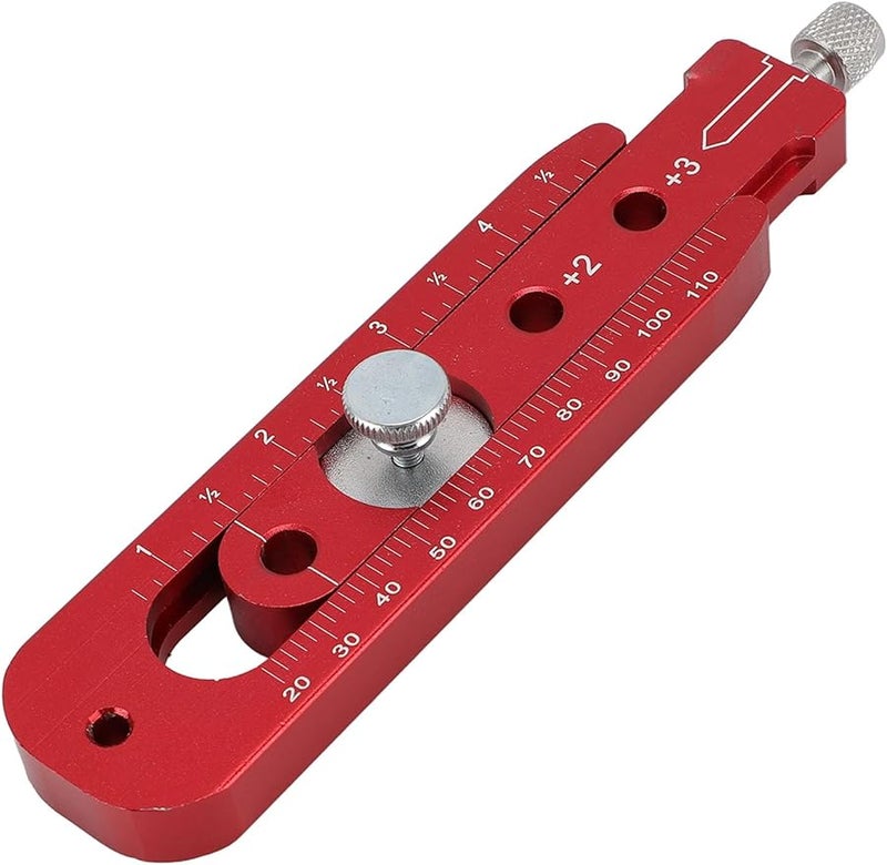 Adjustable Woodworking Scriber Lightweight Aluminum Alloy Tool For Accurate Circle Marking Size 35 41 - Image 5