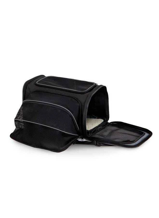 Petmate 21842 See and Extend Pets Carrier, Black - Image 1