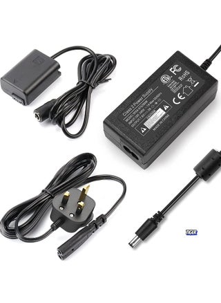 AC PW20 Power Supply Adapter & NP-FW50 Dummy Battery Kit for Sony Alpha Cameras – Compatible with A6500, A6400, A6300, A6100, A6000, A5100, A7 Series, RX10, ZV-E10 – Continuous Power for Photography and Videography - pzsku/Z21939E1A4128AB899737Z/45/_/1739001003/8e4761a1-4332-4d39-9fbd-d493dd71e26d