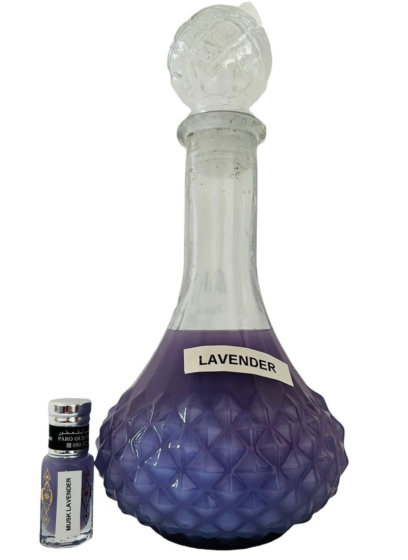 PARO OUD - Musk Lavender I 6ml I Paro Oud I Attar Oil I Pure Attar I Natural Attar I Alcohol-Free Attar I Traditional Attar I Organic Attar I Long-Lasting Scent I Arabic Perfume Oil I Alcohol-free attar - Image 1