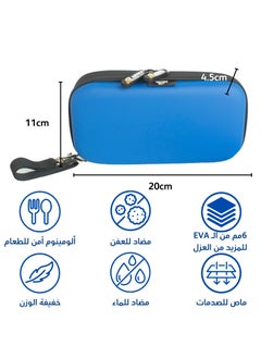 ARINA ARINA Small Insulin Cooler Bag with One Gel Pack, Fits Two Additional ARINA Premium Cooling Gels, Food Grade Aluminum Interior, Mold Resistant, Waterproof, Shock-Proof, Lightweight  - Image 3