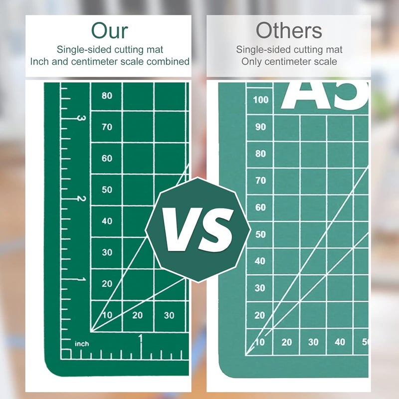 WISYOK 6" x 8" A5 Self-Healing Craft Mat, Small Rotary Cutting Mat for Sewing, Fabric, Ideal for DIY Crafts, Children, Hobbyists - Image 4