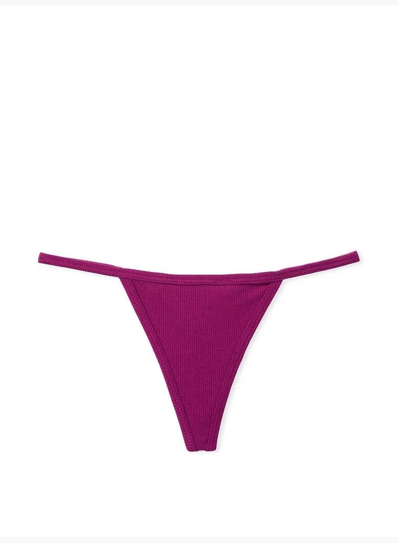 فيكتوريا سيكريت سروال V سترينغ من القطن