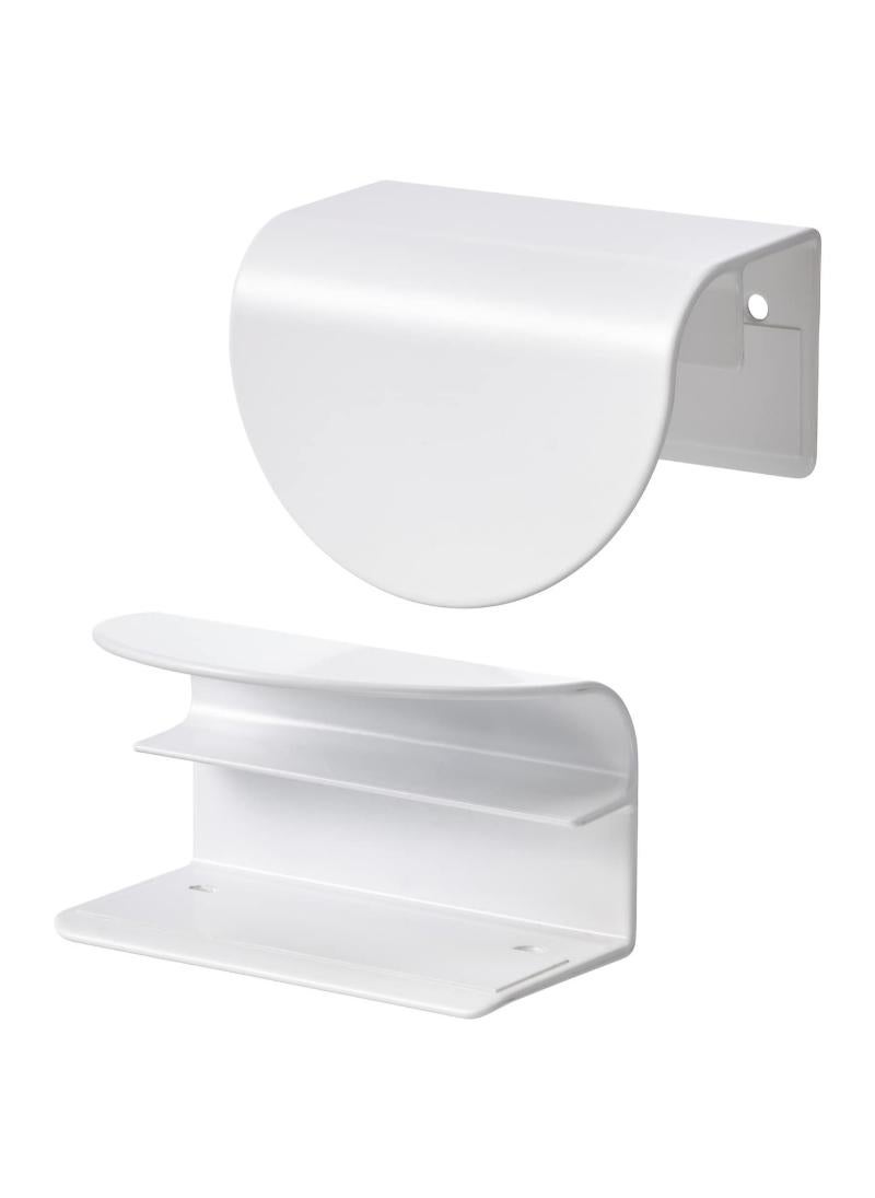 Clip On Handle White 60Mm 2Pack 