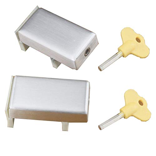 dingchi (2PCS) Sliding Door & Window Locks Aluminum Alloy Plastic Steel Window Limit Door Lock Children Safety Protection Lock - Image 1