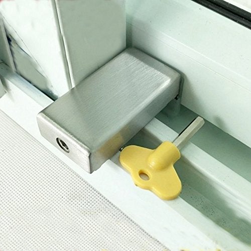 dingchi (2PCS) Sliding Door & Window Locks Aluminum Alloy Plastic Steel Window Limit Door Lock Children Safety Protection Lock - Image 2