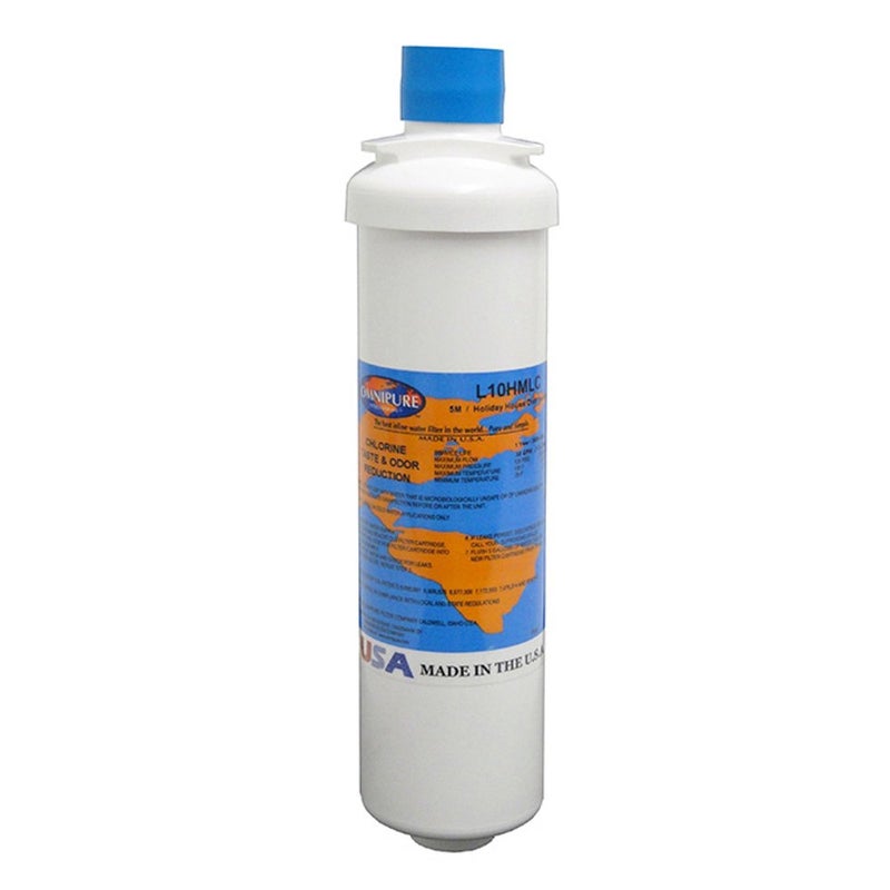 Omnipure L10HMLC Inline Water Filter Cartridge GAC Granular Activated Carbon OCS Coffee Beverage Water Ice Service Lead Removal 1