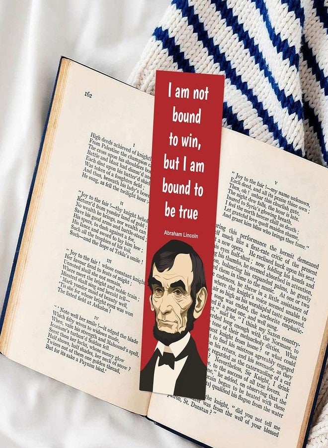 CVANU Set of 15 Famous Personality Printed on Double Sided Laminated Bookmark Waterproof for Book Readers (4.47cmX15.1cm)_C20 - Image 3
