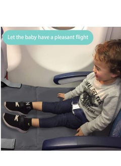 SYOSI Baby Airplane Travel Footrest Bed Toddler Airplane Seat Portable Toddler Travel Foot Hammock Airplane Seat Extender Leg Rest for Children Travel Essentials for Children to Lie Down on Plane  - Image 2