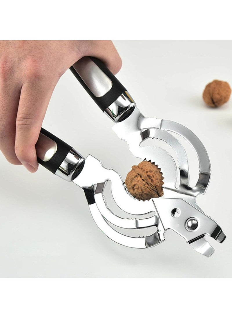 CMGTYYD - Jar and Bottle Opener - Multi Function Opener  Tighten Bottle Jar Can Opener for Small Hands  Stainless Steel Jar Lid Opener Cracking Tool  Multifunctional Nut Cracker,Beer Bottle Opener - Image 1