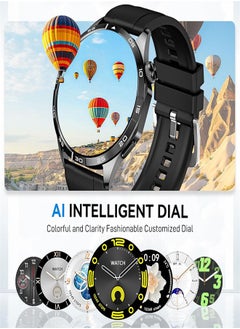 SPORT Smart Watch AMOLED Display 1.43” Smart Watch for Men Women with Bluetooth Calling IP68 Waterproof 100+ Sports Modes Fitness Watch with Heart Rate SpO2 Sleep Monitor Smartwatch for iOS Android（Green）  - Image 2